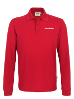 Poloshirt Freddie Langarm Rot